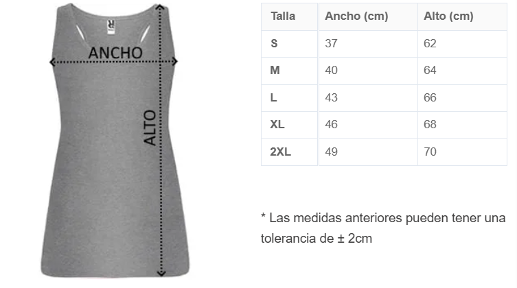 Camiseta de tirantes COMO QUIEN PIDE TABACO mujer Kutxi Romero