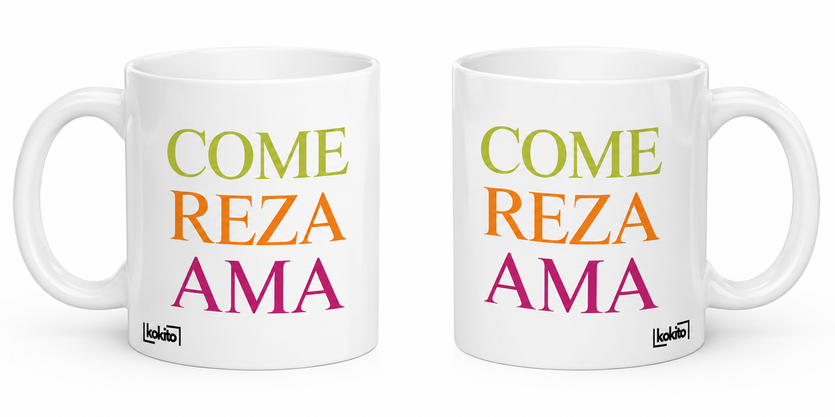 Taza Come Reza Ama