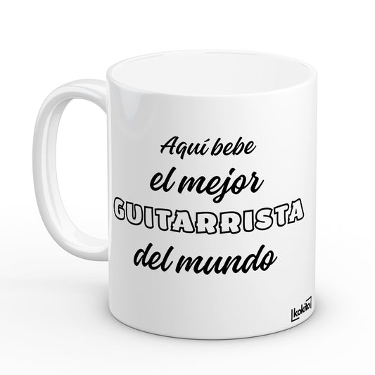 Taza guitarrista