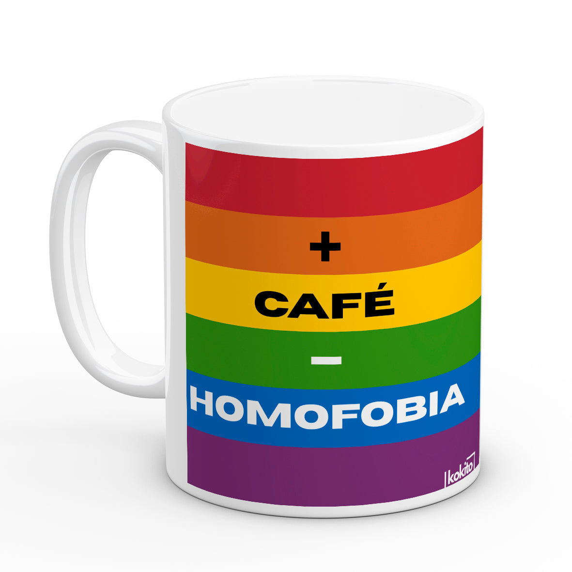 Taza +café -homofobia