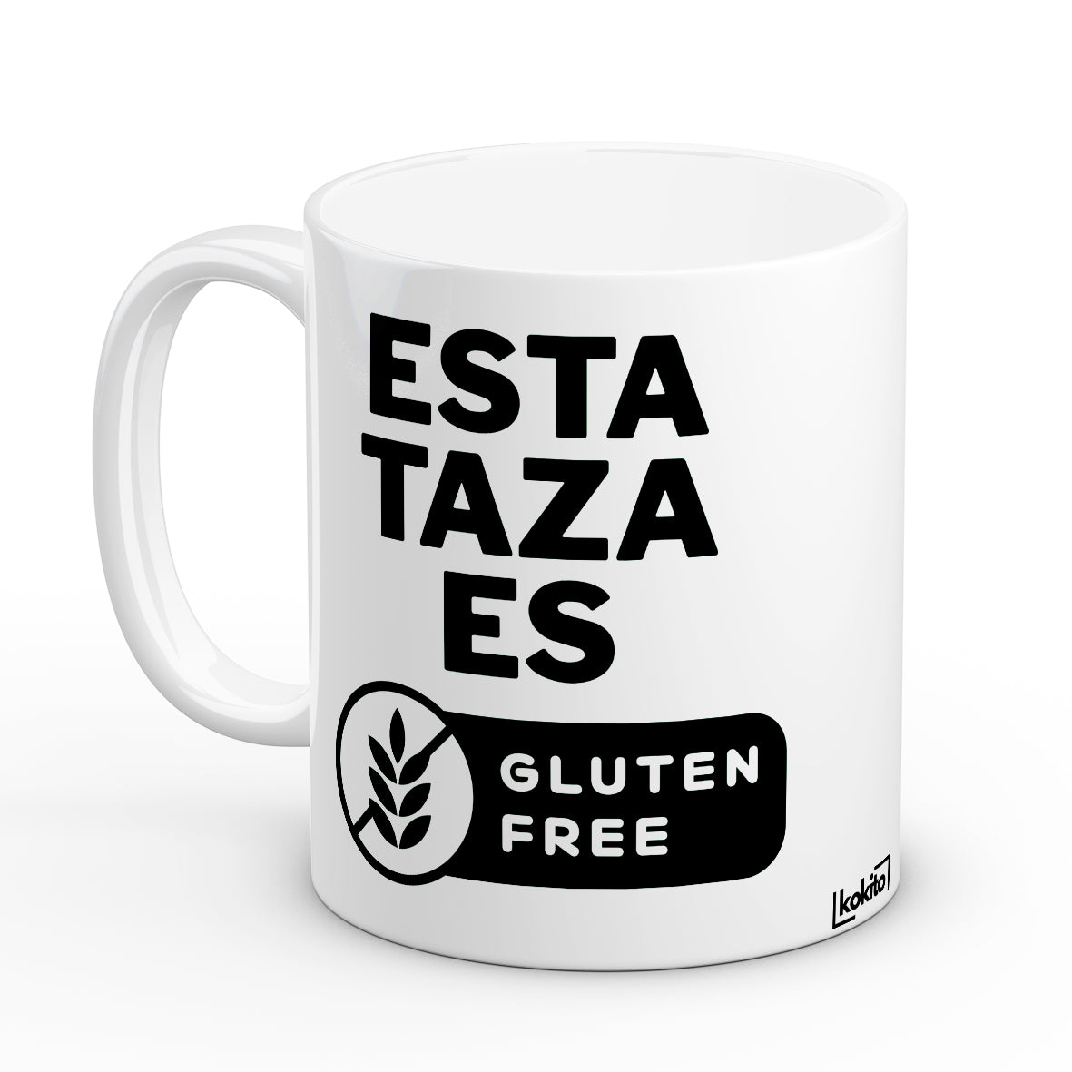 Taza Gluten Free negra