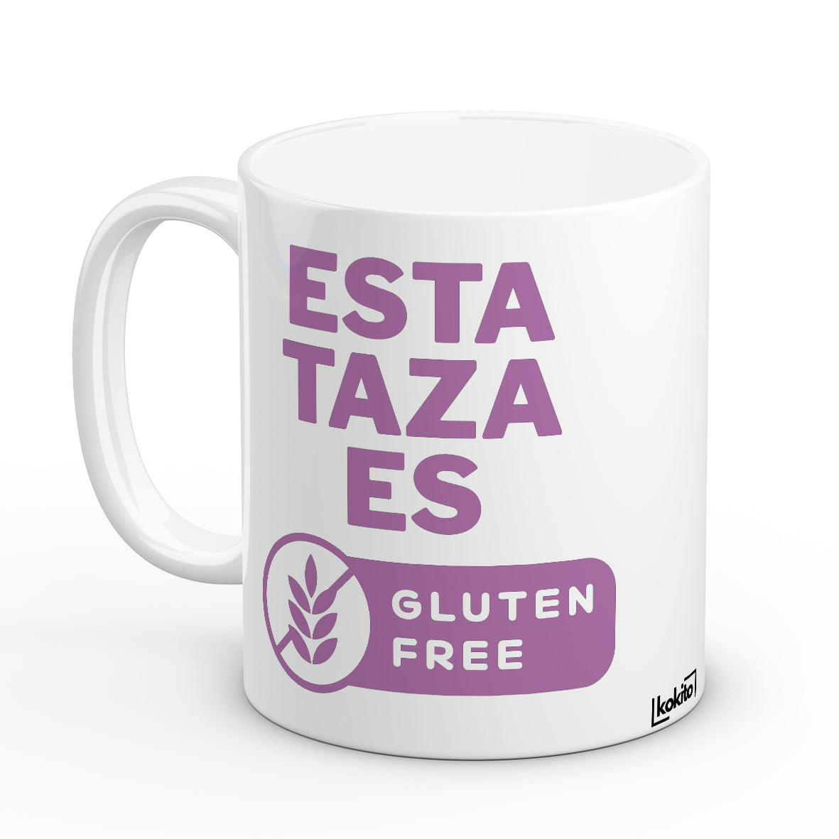 Taza para celíacos y celíacas