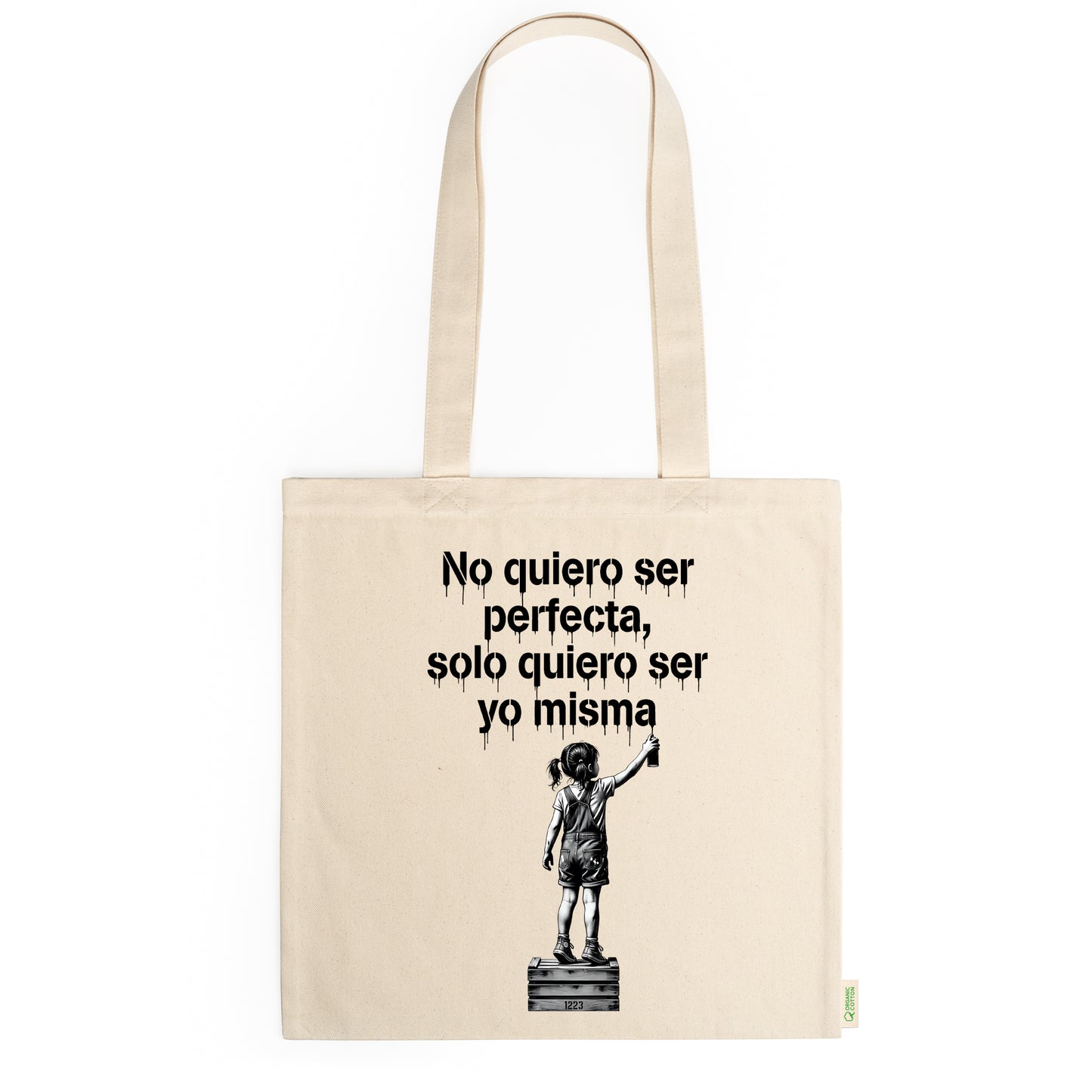 Tote Bag No quiero ser perfecta