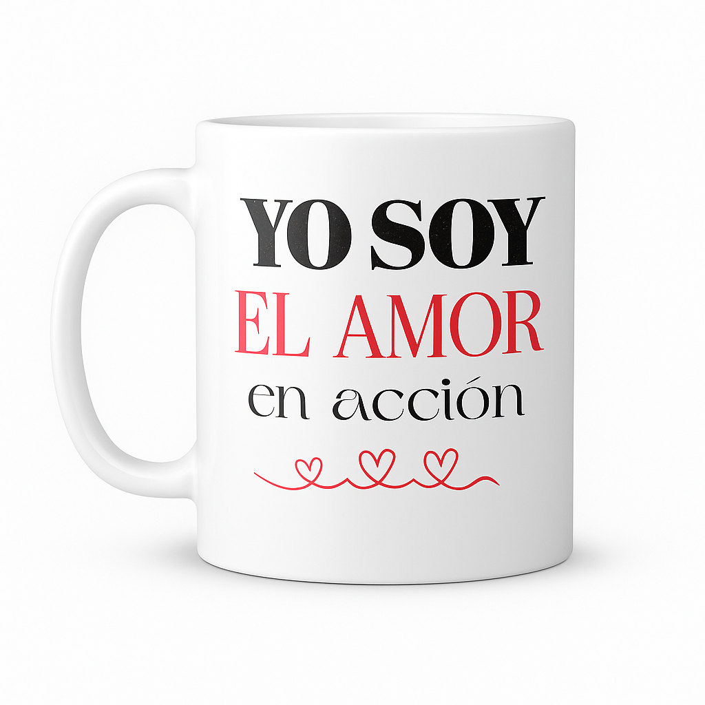 Taza Yo soy amor