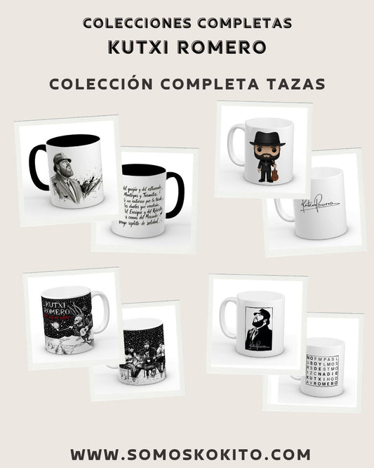 Colección completa de tazas Kutxi Romero