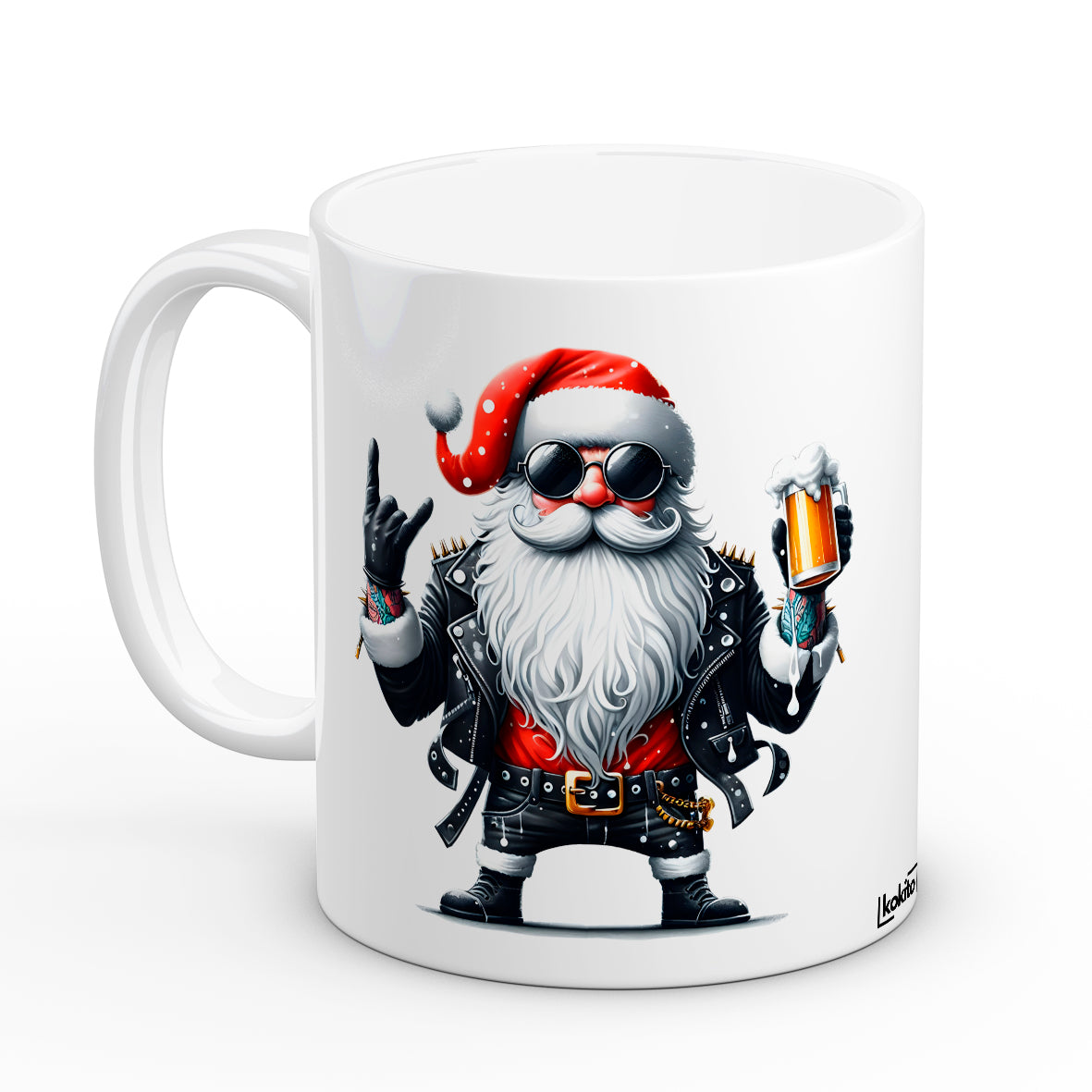 Taza Santa Christmas and Roll