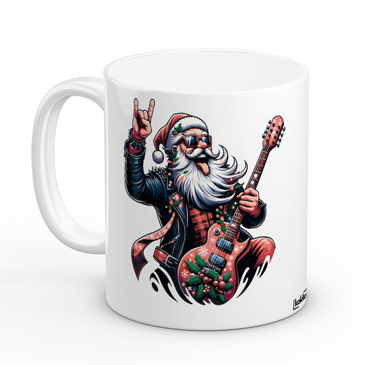 Taza Santa Rock 2 Christmas and roll