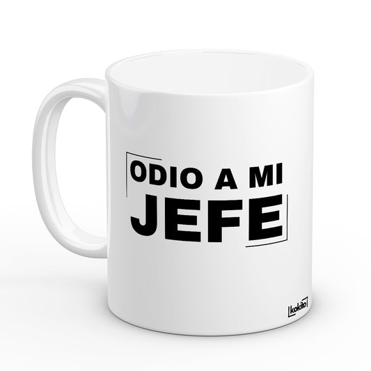 Taza odio a mi jefe