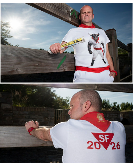 Camiseta San Fermín 2026 Toro pecho
