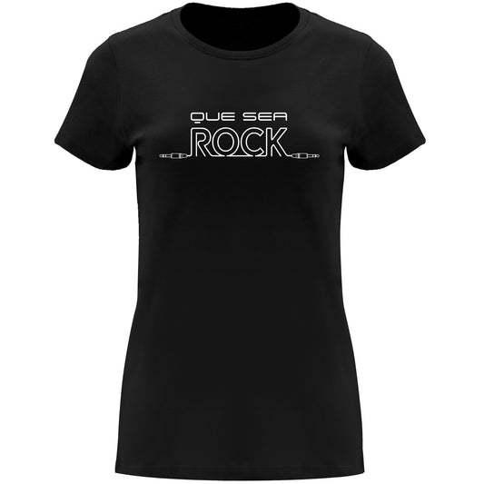 Camiseta "Que sea rock" chica