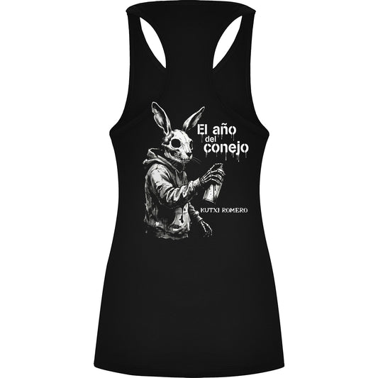 Camiseta de tirantes EL AÑO DEL CONEJO mujer Kutxi Romero