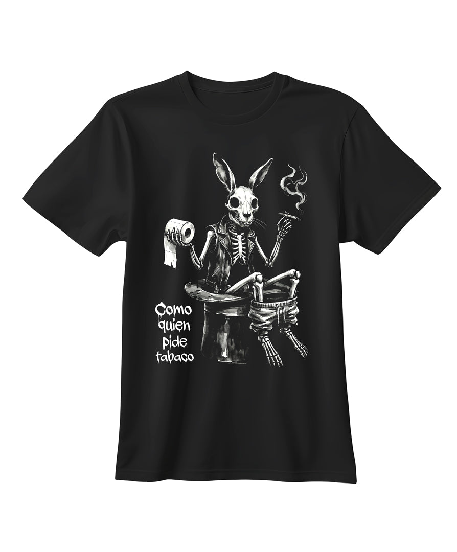 Camiseta COMO QUIEN PIDE TABACO unisex Kutxi Romero