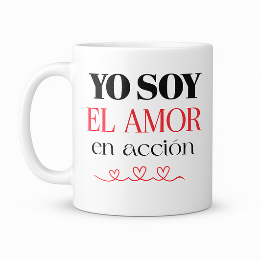Taza Yo soy amor