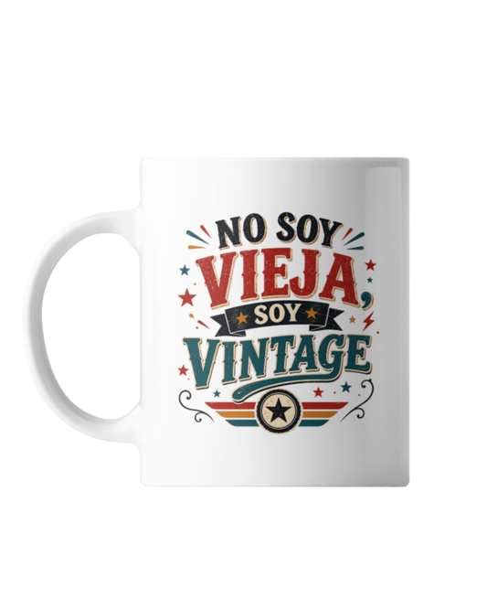 Taza CUMPLEAÑOS SOY VINTAGE