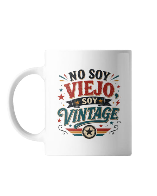 Taza CUMPLEAÑOS SOY VINTAGE