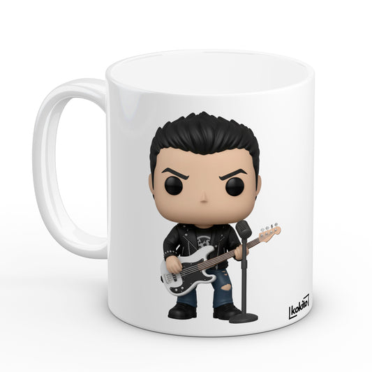 Taza bajista banda de rock