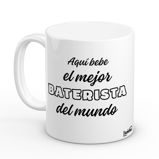 Taza baterista rock