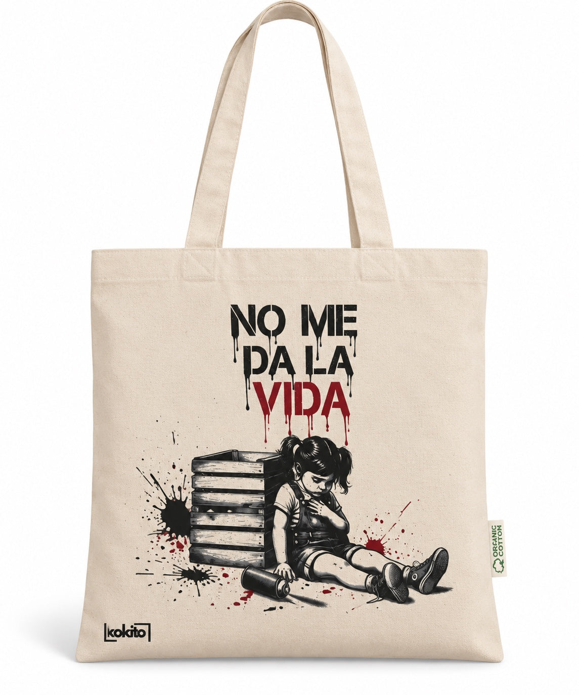 Tote Bag No me da la vida