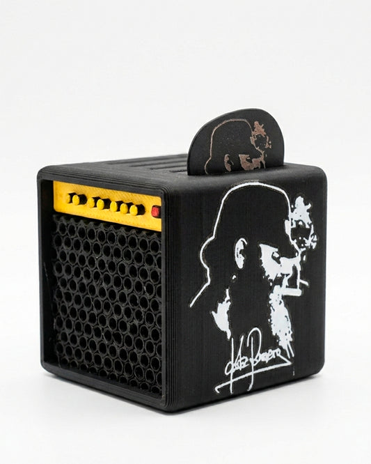 Mini ampli expositor de púas oficial y exclusivo de Kutxi Romero