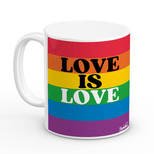 Taza love is love