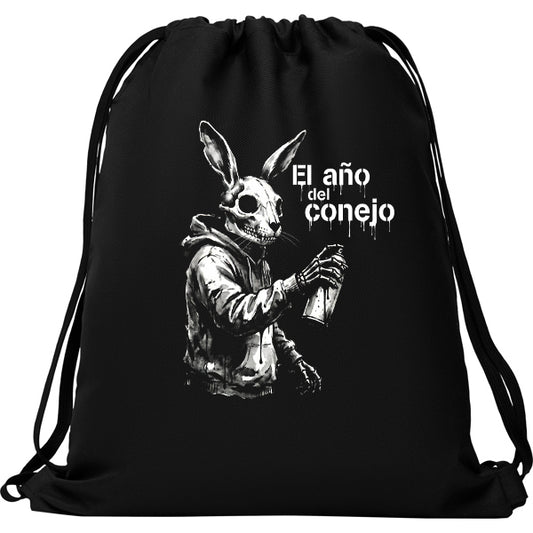 Mochila de tela EL AÑO DEL CONEJO Kutxi Romero