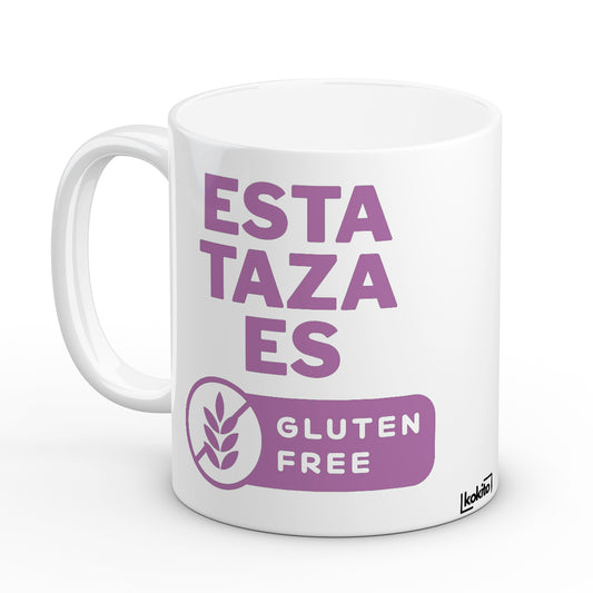 Taza para celíacos y celíacas
