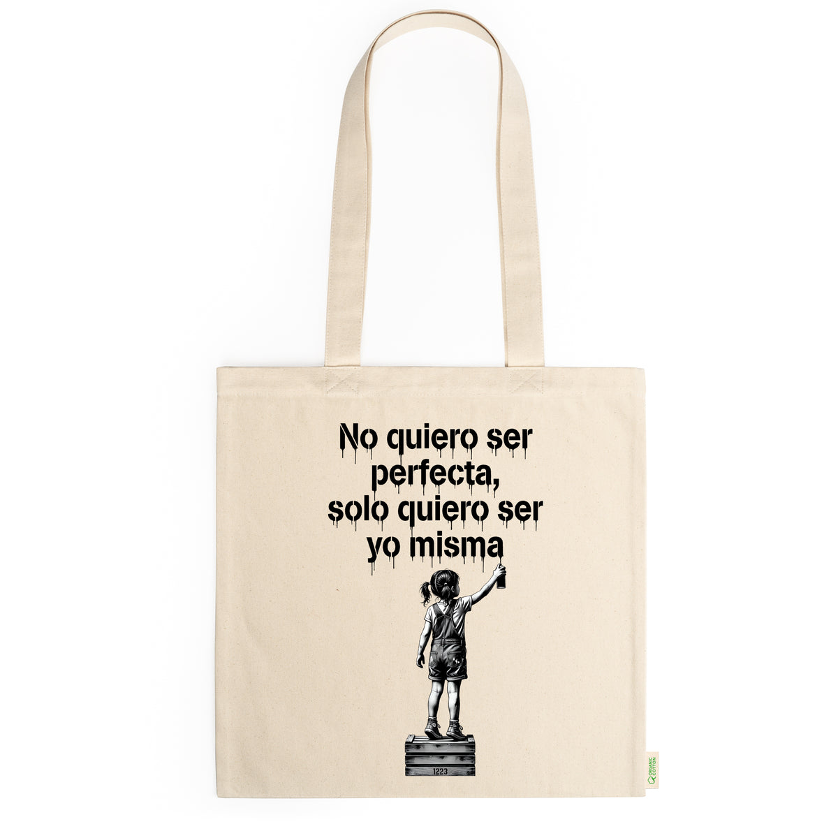 Tote Bag No quiero ser perfecta