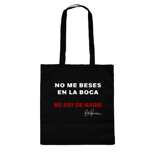 Tote Bag NO ME BESES EN LA BOCA Kutxi Romero