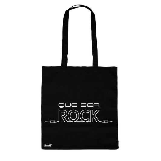 Tote bag "Que sea rock"