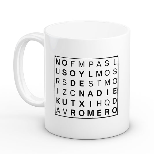 Taza Kutxi Romero Sopa de letras
