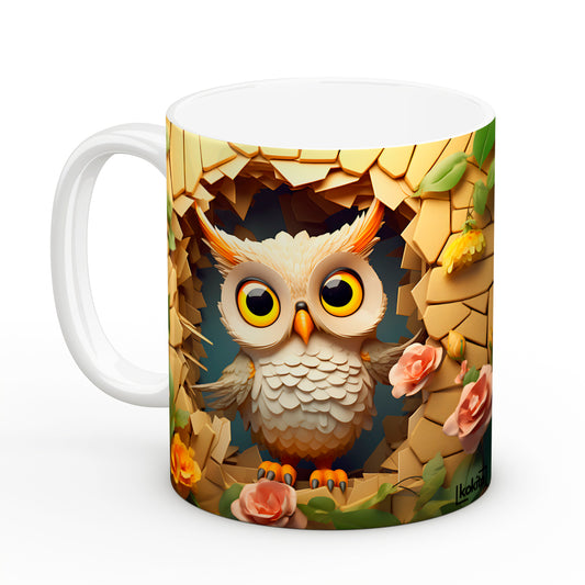 Taza búho infantil