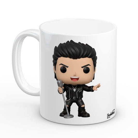 Taza cantante rock