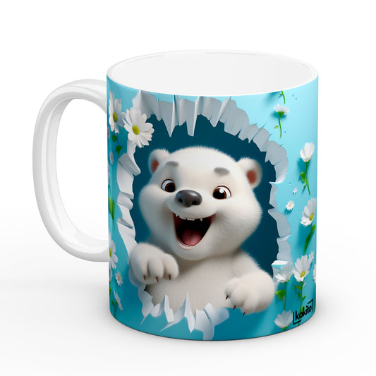 Taza oso polar infantil
