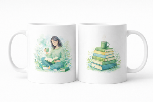Taza para lectoras