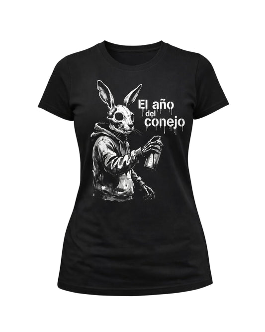 Camiseta EL AÑO DEL CONEJO mujer Kutxi Romero