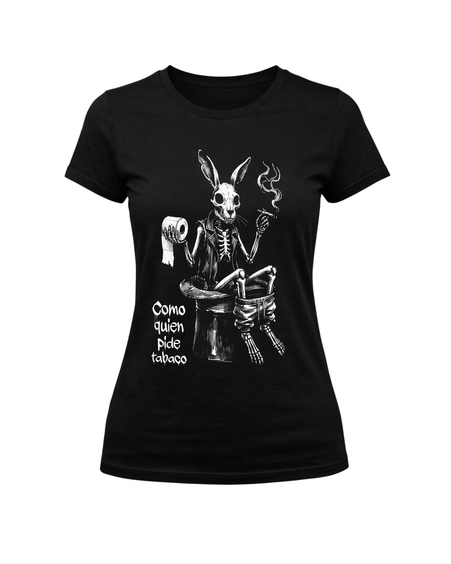 Camiseta COMO QUIEN PIDE TABACO mujer Kutxi Romero